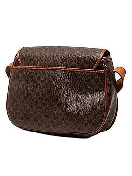 Céline Celine Macadam Crossbody Shoulder Bag JMB12 Brown Leather Women's CELINE (view 2)