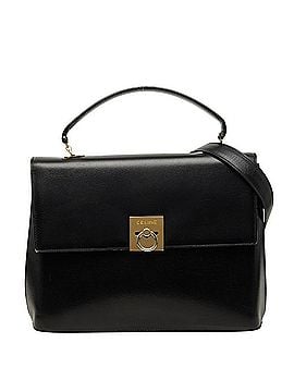 Céline Celine handbag/shoulder bag, 2-way, black leather, women's. (view 1)