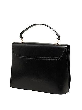 Céline Celine handbag/shoulder bag, 2-way, black leather, women's. (view 2)