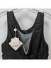Lorick 100% Silk 100% Silk Solid Black Blue Cocktail Dress Size 10 - photo 4