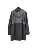 DKNY Solid Graphic Black Coat Size 12 - photo 2