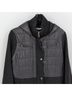 DKNY Solid Graphic Black Coat Size 12 - photo 4