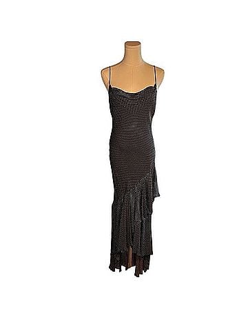 Alice + Olivia euro summer, romantic, slip dress, ethereal, polka dot, feminine, coal miner’s daughter, Cocktail Dress (view 1)