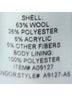 Appleseeds 63% Wool 26% Polyester 6% Acrylic 5% Other 100% Polyester Solid Red Coat Size L - photo 9