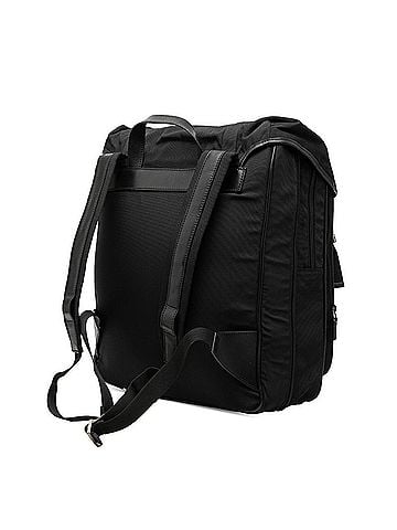 Gucci Gucci Flap Backpack 0190326 Black Nylon Leather Women's GUCCI (view 2)