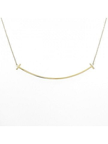 Tiffany & Co. Tiffany &amp; Co. T Smile Large Necklace (view 1)
