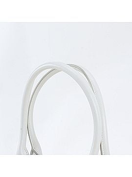 Salvatore Ferragamo Salvatore Ferragamo Gancini Straw DH-21 2287 Leather Tote Bag Handbag Shoulder for Women (view 2)