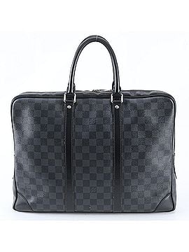 Louis Vuitton Louis Vuitton Damier Graphite Porte Documents Voyage N41125 Handbag for Men (view 1)