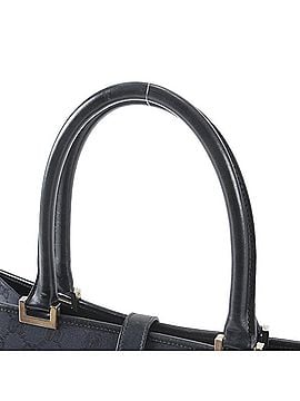 Gucci Gucci Jackie GG Canvas 002 1064 Leather Tote Bag Handbag Shoulder Black Men's (view 2)