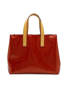 Louis Vuitton LOUIS VUITTON Louis Vuitton Monogram Vernis Lead PM Handbag Mini Tote Patent Leather Enamel Pomme d'Amour Red M91990 (view 2)