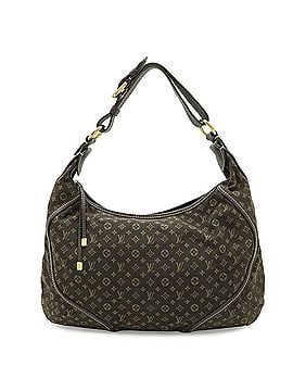 Louis Vuitton LOUIS VUITTON Louis Vuitton Monogram Mini Lin Manon MM Shoulder Bag Ebene Brown M95619 (view 2)