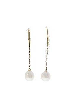 Tiffany & Co. Tiffany &amp; Co. Pearl By the Yard Chain Earrings (view 1)