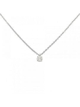 Tiffany & Co. Tiffany &amp; Co. Solitaire Necklace 0.22CT F VVS2 3EXT (view 1)