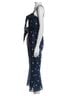Nicholas Polka Dots Blue White Jumpsuit Size XS - photo 3