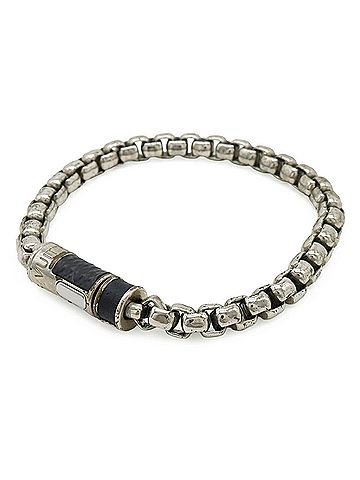 Louis Vuitton LOUIS VUITTON Louis Vuitton Bracelet Chain Monogram Eclipse M size M62592 (view 2)