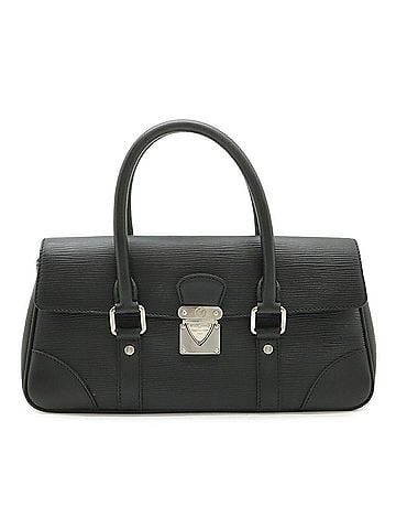 Louis Vuitton LOUIS VUITTON Louis Vuitton Epi Segur PM Handbag Leather Noir Black M58822 (view 2)