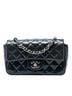 Chanel 100% Patent Leather Blue Mini Rectangular Classic Patent Single Flap One size - photo 1