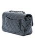 Chanel 100% Patent Leather Blue Mini Rectangular Classic Patent Single Flap One size - photo 3