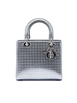 Dior Medium Metallic Patent Microcannage Lady Dior (view 1)