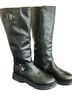 JCPenney Black Boots Size 9 1/2 - photo 1