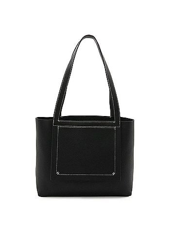 Hermès HERMES Cabasellier 31 Tote Bag Shoulder Taurillon Clemence Leather Black with W Stamp (view 1)