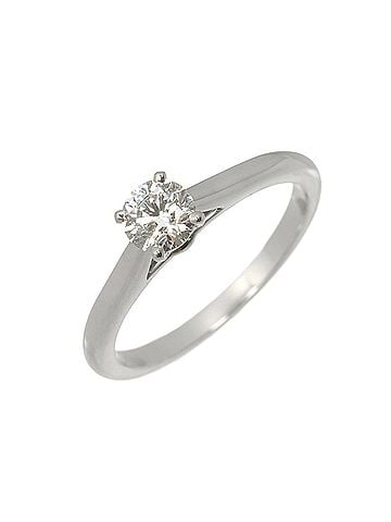 Cartier Cartier Solitaire #49 Diamond Ring, 0.37ct, E Grade, VVS2 Clarity, Excellent Cut, Platinum. (view 1)