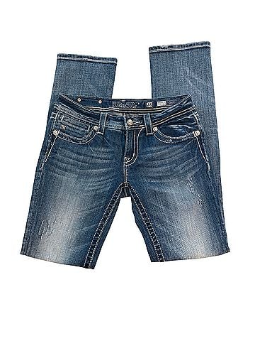 Miss Me distressed straight leg Jeans (view 1)
