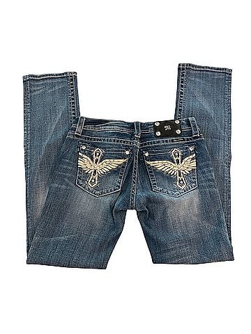 Miss Me distressed straight leg Jeans (view 2)