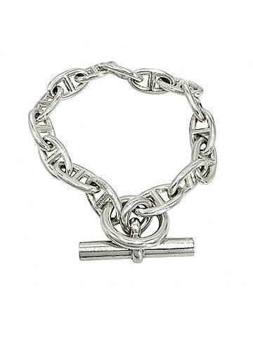 Hermès Hermes Chaine d'Ancre GM bracelet for men, 16 links, sterling silver (925), approximately 73.8g. (view 1)