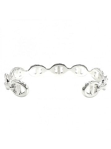 Hermès Hermes Chaine d'Ancre Enchainee MM Bangle for Men, Accessory, Jewelry, Small Item, SH HERMES, Sterling Silver 925, Approx. 17.1g (view 2)