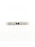 Hermès 100% Platinum Multi Color Hermes Ever Kelly Ring One size - photo 2