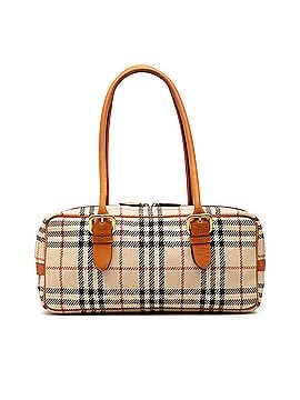 Burberry House Check Wool Shoulder Bag (view 1)