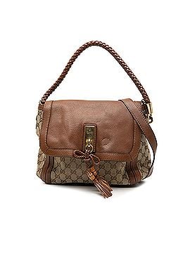 Gucci GG Canvas Bella Flap Satchel (view 1)