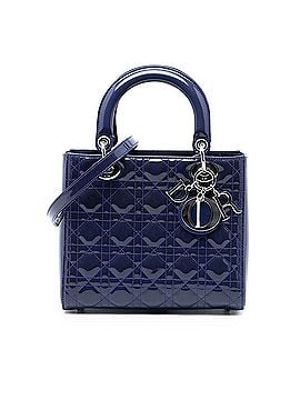 Dior Medium Patent Cannage Lady Dior (view 1)