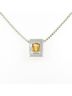 Hermès 100% Sterling Silver Silver Toned Hermes Citrine Necklace One size - photo 1