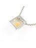 Hermès 100% Sterling Silver Silver Toned Hermes Citrine Necklace One size - photo 4