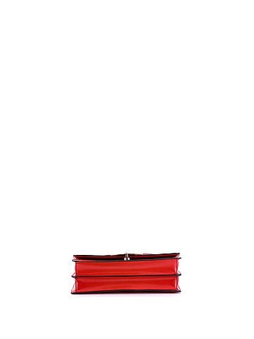 Prada Embleme Triangle Logo Flap Bag Spazzolato Leather Medium (view 2)