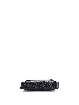 Balenciaga XX Flap Street Shoulder Bag Crocodile Embossed Leather Small (view 2)