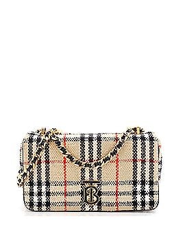Burberry Lola Shoulder Bag Vintage Check Tweed Small (view 1)