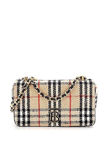 Burberry Lola Shoulder Bag Vintage Check Tweed Small (view 1)