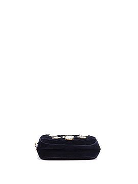Gucci GG Marmont Shoulder Bag Crystal Embellished Matelasse Velvet Mini (view 2)