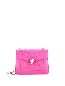 Bvlgari Serpenti Forever Square Shoulder Bag Leather Small (view 1)