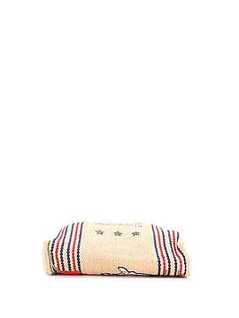 Gucci Disney Three Little Pigs Open Tote Raffia with Applique (view 2)