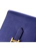 Hermès 100% Leather Blue Bearn Wallet Epsom Compact One size - photo 6