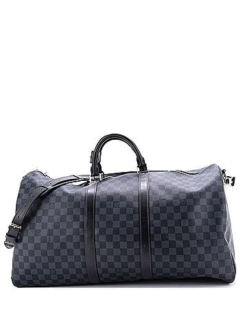 Louis Vuitton Keepall Bandouliere Bag Damier Cobalt 55 (view 1)