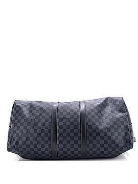 Louis Vuitton Keepall Bandouliere Bag Damier Cobalt 55 (view 2)