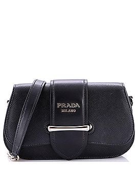 Prada Sidonie Shoulder Bag City Calf with Saffiano Mini (view 1)