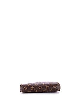 Louis Vuitton Pallas Clutch Monogram Canvas with Leather (view 2)