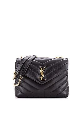 Saint Laurent Loulou Shoulder Bag Matelasse Chevron Leather Small (view 1)