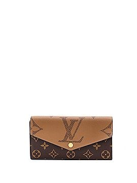 Louis Vuitton Sarah Wallet NM Reverse Monogram Giant and Monogram Canvas (view 1)